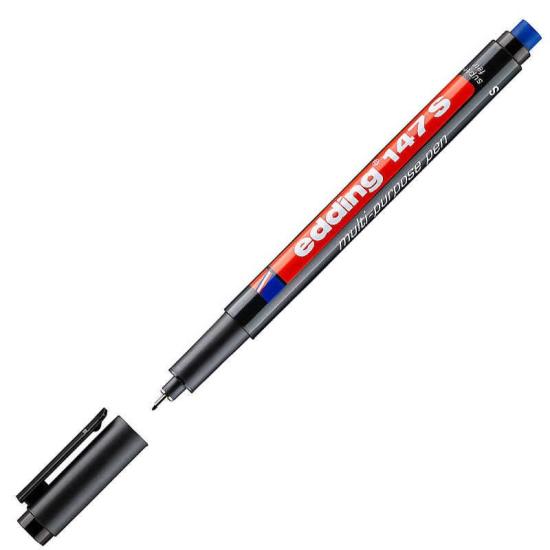 Edding (E-147S) Asetat Kalemi Siyah